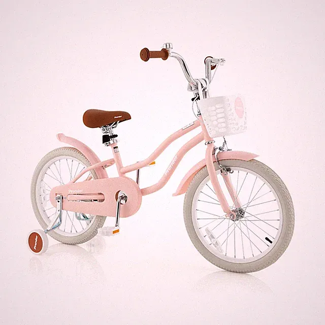 BABY JOY Kids Bike, 12 14 16 18 20 Inch Boys Girls Bike w/Adjustable Seat, Re...