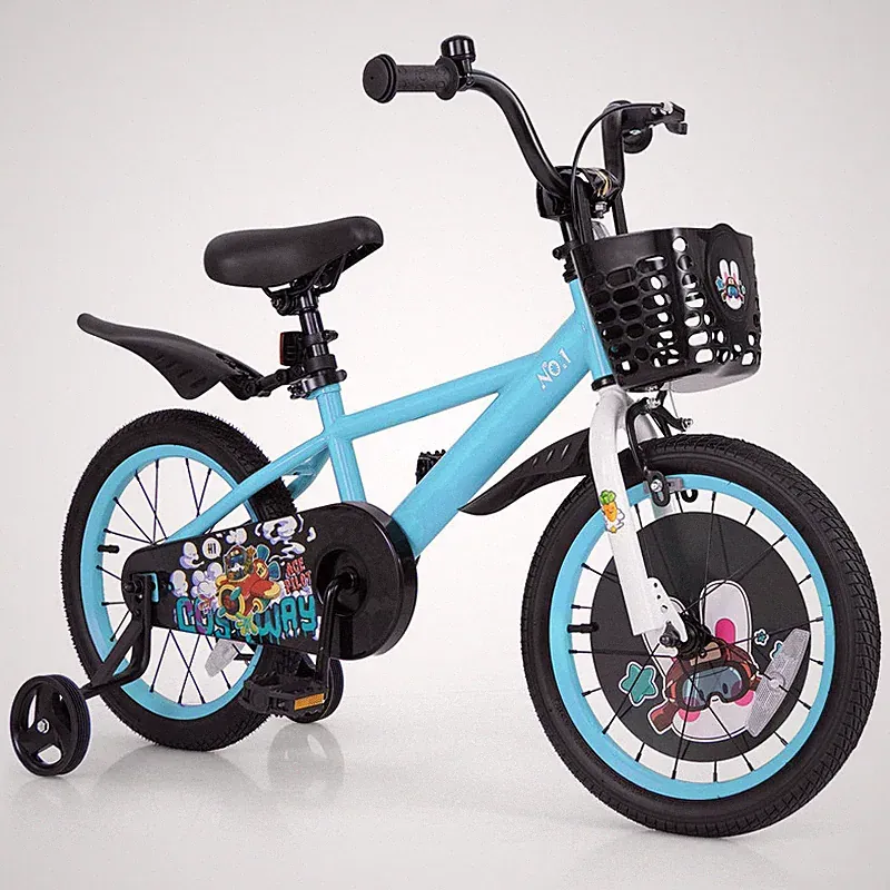 Baby Joy Kids Bike 16 Inches Child Bike For 4-7 Years Old Adjustable Height