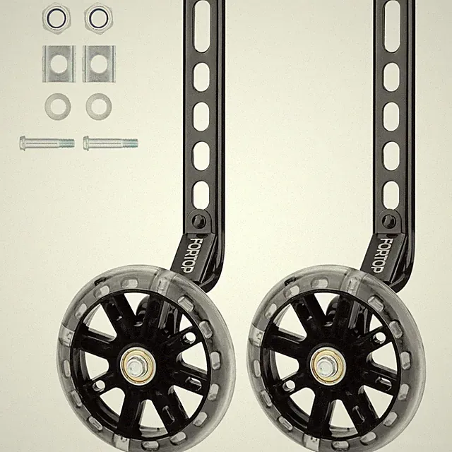 Bike Training Wheels for Boys & Girls - Easy Installation
